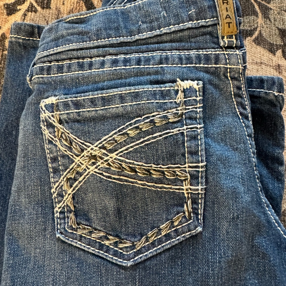 Ariat Classic Blue Boot Cut Jeans - Picture 2 of 4
